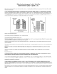 Main Service disconnect Switch Rated For Amperes