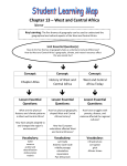 West and Central Africa Today LESSON ESSENTIAL QUESTIONS