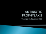 antibiotic prophylaxis - Stark County Dental Society