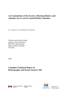 An Examination of the Factors Affecting Relative and Absolute Sea