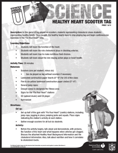 healthy heart scooter tag - American Heart Association