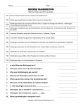 GEORGE WASHINGTON - educatorworksheets.com