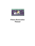 Fitness Restoration Manual - Illinois Department of Human Services