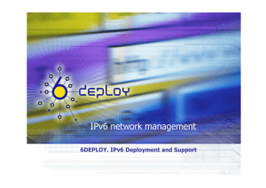 IPv6 network management