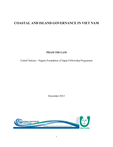 coastal and island governance in viet nam