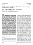 Intrinsic Connections of Macaque of Cells Outside Lamina 4c` Striate