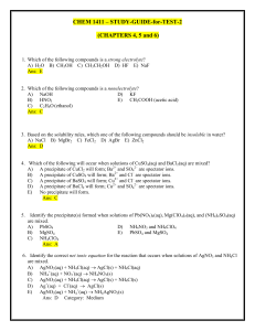 CHEM 1411 – STUDY-GUIDE-for-TEST-2