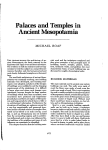 Palaces and Temples in Ancient Mesopotamia