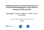 Presentation - Latin America Geospatial Forum