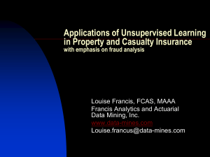 Applications of Unsupervised Learning in Property