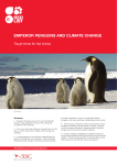 EmpEror pEnguinS AnD CLimATE CHAngE