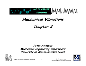Mechanical Vibrations Chapter 3