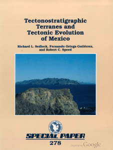 Tectonostratigraphic Terranes and Tectonic Evolution of Mexico