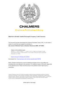 Lokal fulltext - Chalmers Publication Library