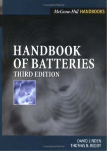 Handbook of batteries