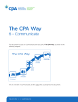 The CPA WAy | 6 - CommuniCATe