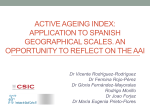 Active Ageing Index: application to Spanish geographical