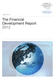 The Financial Development Report 2012 - WEF