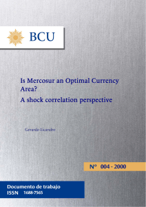 Is Mercosur an Optimal Currency Area? A shock correlation