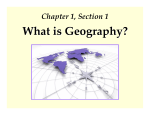 What is Geography? - Deer Creek Schools