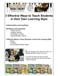 3 Effective Ways to Teach Students in their Own learning Style