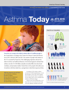 Asthma Today - American Thoracic Society
