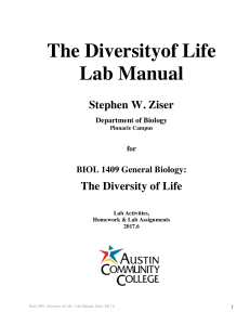 1409 Lab Manual - Austin Community College