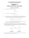 Chapter 17 Allylic and Benzylic Reactivity