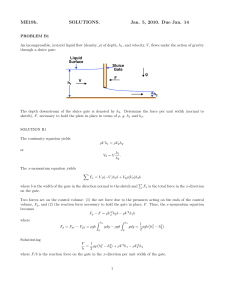 ME19b. SOLUTIONS. Jan. 5, 2010. Due Jan. 14