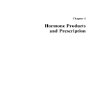 Hormone Products and Prescription