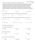 A1 Readiness test - Math-U-See