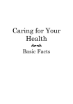 Caring for Your Health - Radha Soami Satsang Beas