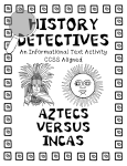 Aztec and Inca Student Handout