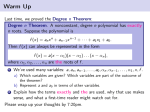 Class Slides - UNL Math Department