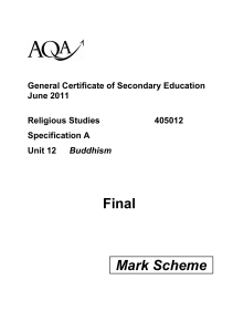 GCSE Religious Studies