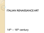 Italian Renaissance Art