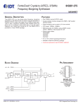 ICS843201-375 - Integrated Device Technology