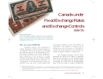 A History of the Canadian Dollar - Canada under Fixed Exchange