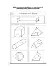 Student Worksheets for Grade 8 Math Unit