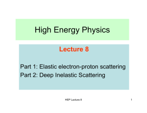 Elastic electron-proton scattering