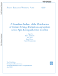 A ricardian analysis of the distribution of climate change impacts on