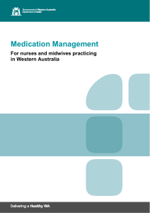 Medication Management for nurses and midwives