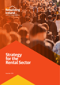 Strategy for the Rental Sector - Department of Housing, Planning