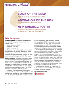 book of the dead adoration of the disk new