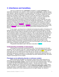 3. Inheritance and hereditary