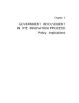 Government Involvement in the Innovation Process: A Contractor`s