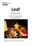 Leaf - Lion And Unicorn Theatre
