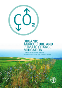 organic agriculture and climate change mitigation