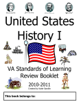 United States History I - Ms. Kelley Social Studies 6