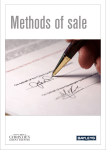 Methods of Sale – Click here to pdf